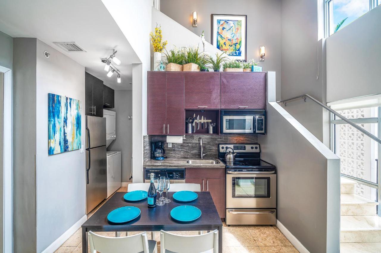 Fountain Condo 2 Story Pool Bbq Balcony Miami Beach Luaran gambar